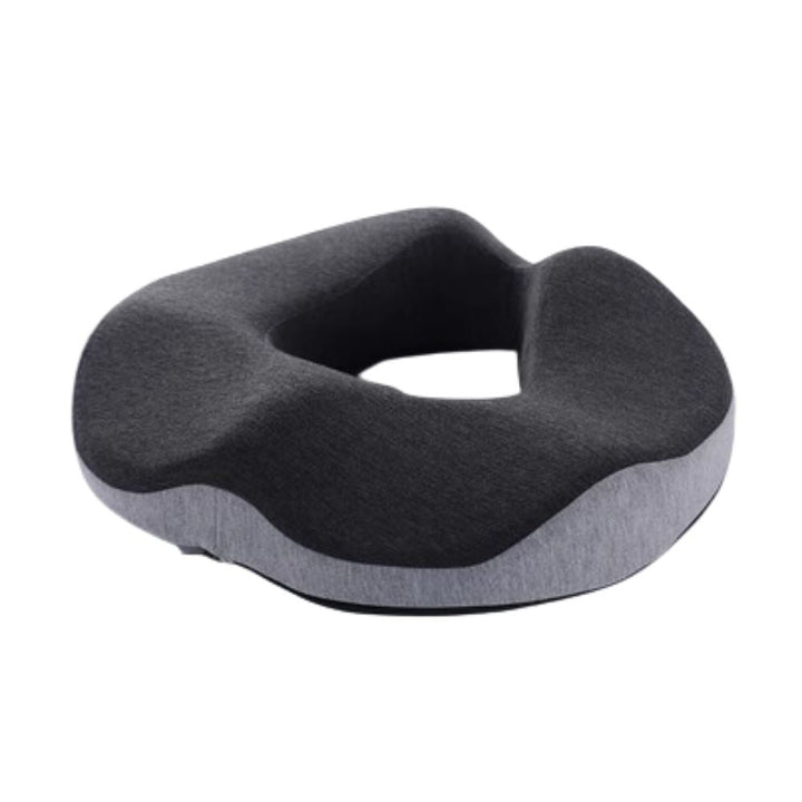 Premium Memory Foam Donut Seat Cushion – Tailbone, Hemorrhoid, Sciatica, and Bed Sore Relief for Office, Travel, or Home Use 