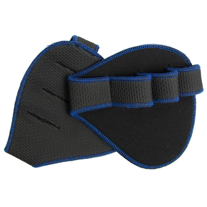 Premium Neoprene Grip Pads for Weightlifting & Powerlifting - Anti-Slip Workout Gloves for Calisthenics, Fitness & Sports,