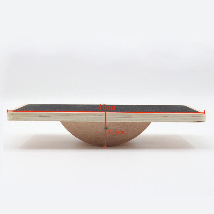 Premium Balance Board - 360° Wobble Trainer for Core Stability, Focus & Posture, Anti-Slip, Rubber Bottom for Safe & Silent