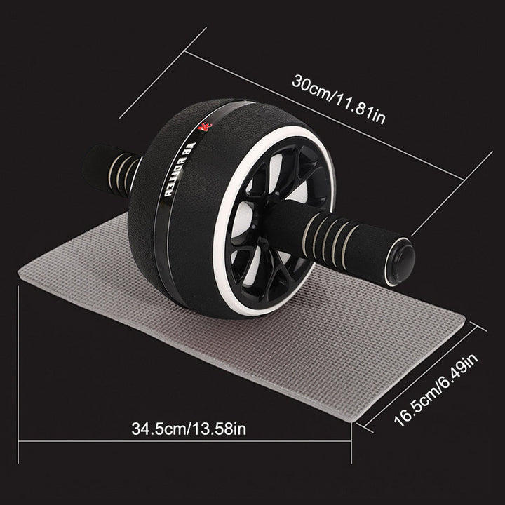 Premium Abdominal Muscle Wheel for Core Strength Training - Fitness Roller with Kneeling Pad, TPR+PP Material for Effective  