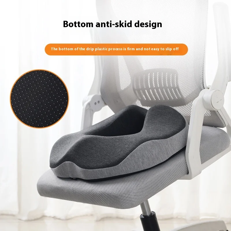 Premium Memory Foam Donut Seat Cushion – Tailbone, Hemorrhoid, Sciatica, and Bed Sore Relief for Office, Travel, or Home Use 