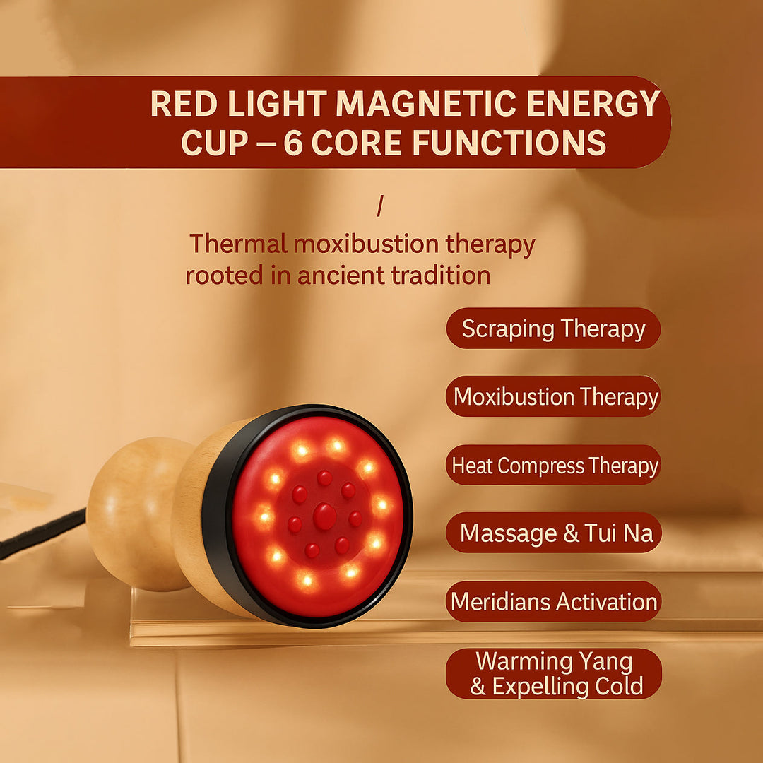 Premium Hot Stone Electric Gua Sha Massager – Back and Waist Massage Tool for Relaxing Muscles, Body Warm Moxibustion Therapy Spa with Bian Stone, Acupuncture, and Collateral Dredging - PhysioFitLab