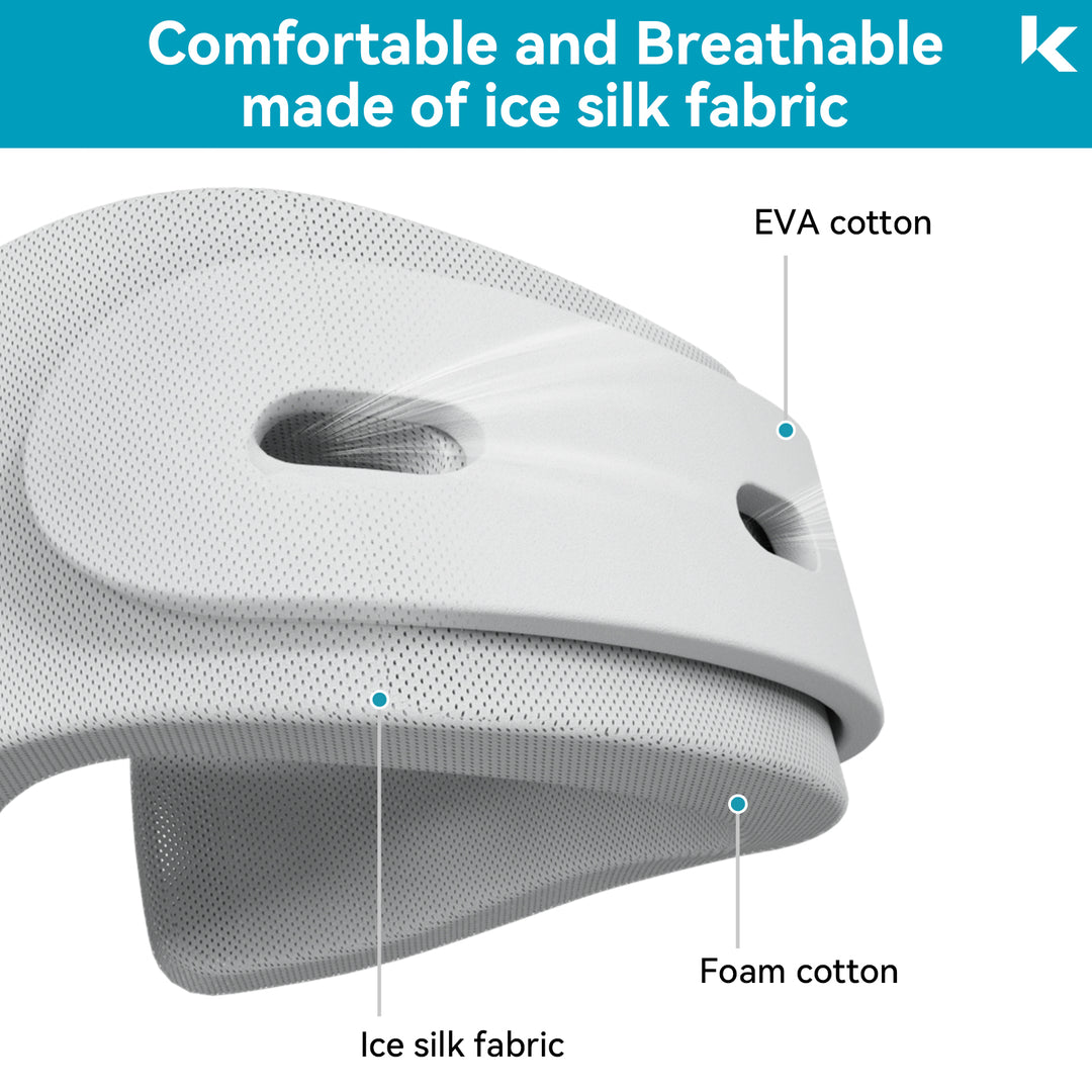 Premium Adjustable Neck Brace Foam Cervical Collar for Pain Relief, Comfortable Support for Home Use and Sleeping, Various Sizes S-XL - PhysioFitLab