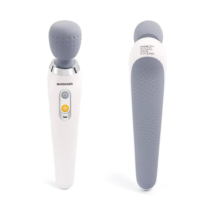 Premium Handheld Electric Massager – Deep Tissue Muscle Pain Relief, Neck & Back Vibration Wand, USB Rechargeable, 5 Modes, Cordless - PhysioFitLab