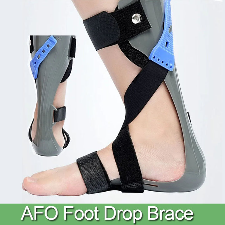 Premium AFO Drop Foot Brace Orthosis - Lightweight Ankle Support Stabilizer for Men and Women, Comfort Fit for Foot Drop, Arthritis, Sprains, and Rehabilitation, Multiple Sizes Available - PhysioFitLab