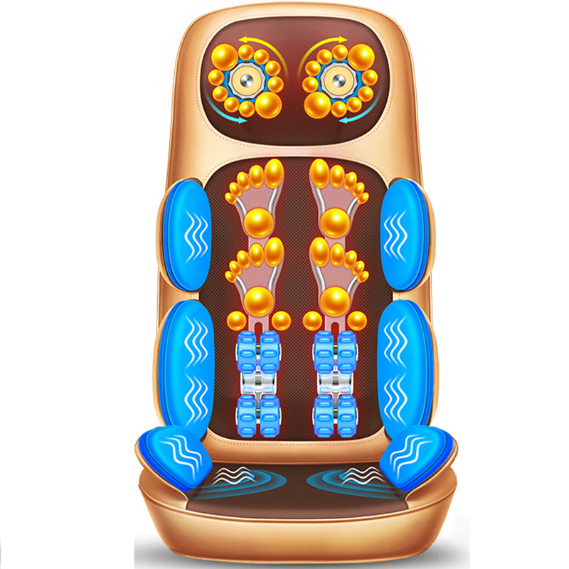 Premium Electric Full Body Massage Chair with Infrared Heating, Deep Kneading, Vibration, and Shiatsu for Neck, Back, Waist, and Legs - Adjustable Height, Easy Control, and Safety Features - PhysioFitLab