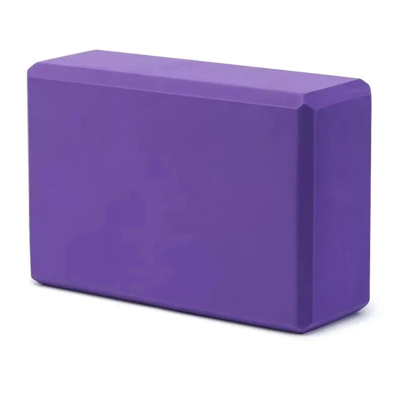 Premium High-Density Yoga Block – Non-Slip, Eco-Friendly EVA Foam – Lightweight & Durable – Supports Proper Posture & Stability
