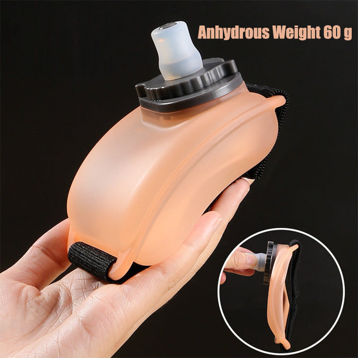 Premium Mini Running Wrist Water Bottle Holder – Soft Flask Hydration Pack for Marathon, Fitness, Cycling, Climbing, 