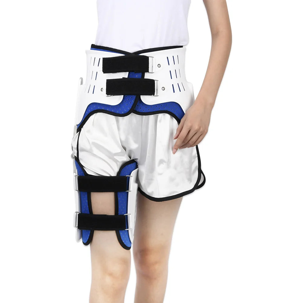 Premium Hip Stabiliser Support Brace for Sciatic Nerve Pain Relief | Adjustable Hip Abduction Orthosis | Soft & Comfortable Fixation for Hip Injuries & Post-operative Recovery - PhysioFitLab