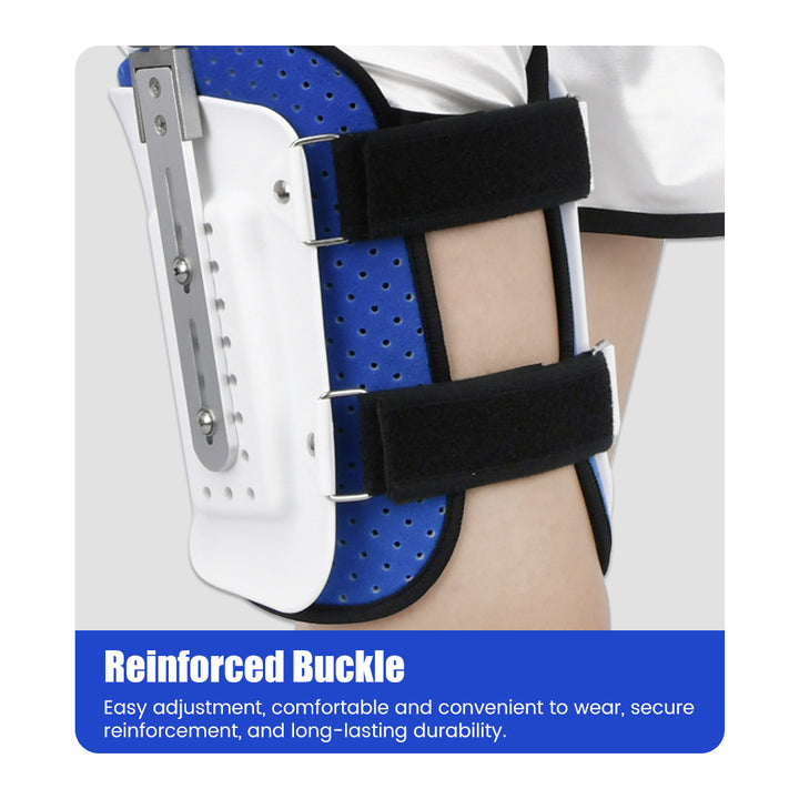 Premium Hip Stabiliser Support Brace for Sciatic Nerve Pain Relief | Adjustable Hip Abduction Orthosis | Soft & Comfortable Fixation for Hip Injuries & Post-operative Recovery - PhysioFitLab