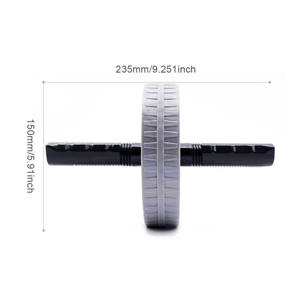 Premium Abdominal Muscle Wheel for Core Strength Training - Fitness Roller with Kneeling Pad, TPR+PP Material for Effective  