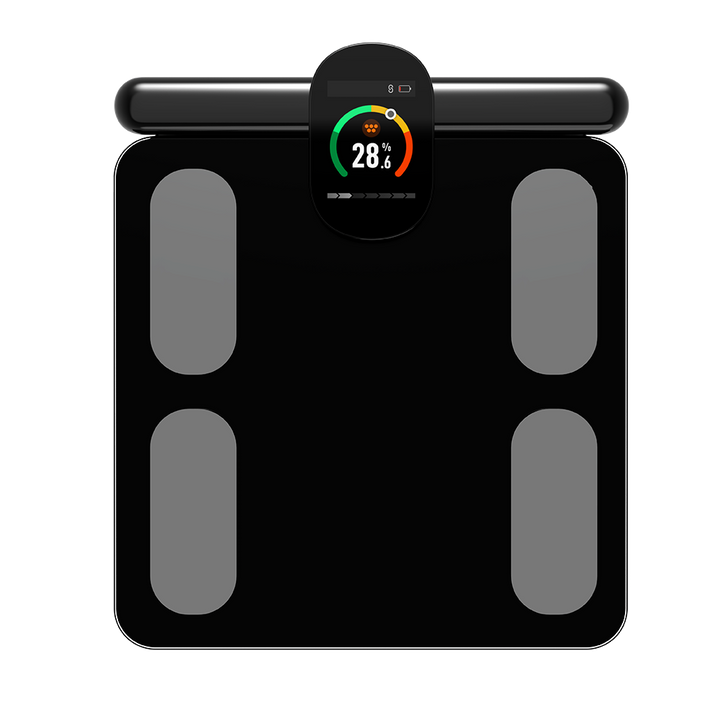 Premium Professional Smart Body Fat Scale – 8 Electrodes Body Composition Analyzer, Bioimpedance Technology, Accurate Weight 