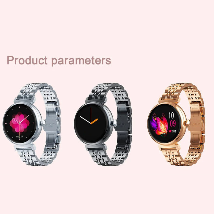 Premium Luxury Women's Smartwatch – Heart Rate, Blood Oxygen, Sleep Monitoring, Bluetooth Call, Diamond Bracelet, 1.32" HD Display, IP67 Waterproof, Fitness Tracker, Multi-Sport Modes - PhysioFitLab