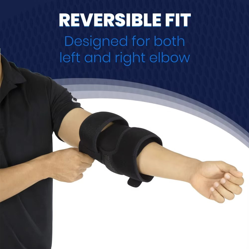 Premium Elbow Support Sleeve – Breathable Sports Arm Sleeve with Adjustable Compression Pad for Basketball, Football, Tendonitis & Injury Protection - PhysioFitLab