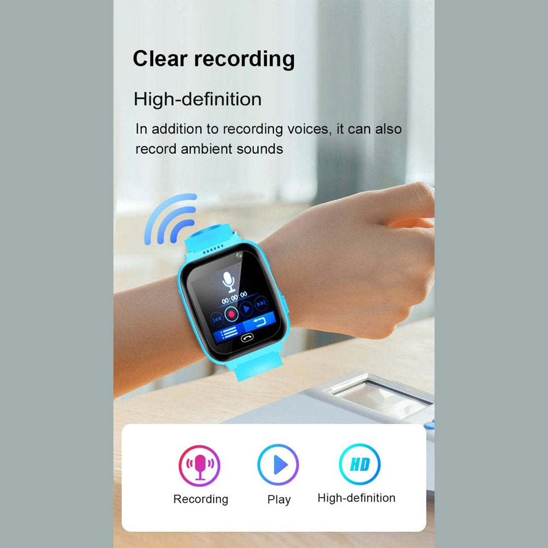 Premium 4G Kids Smartwatch – Video Call, GPS Tracking, IP67 Waterproof, 8GB ROM, Health Monitoring, Wi-Fi, Voice & Video Calls, Android Compatibility - PhysioFitLab