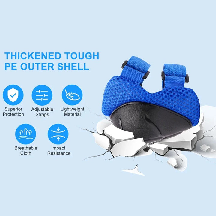 Premium Kids Knee Pads, Elbow Pads & Wrist Guards Safety Set for Ages 3-7, Adjustable Protective Gear for Boys & Girls, Perfect for Skating, Cycling, Skateboard – 6 Pieces - PhysioFitLab