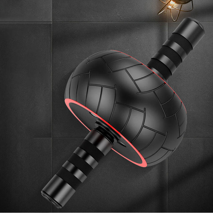 Premium Single-Wheel Ab Roller for Core & Abdominal Muscle Training - Mute, Rubber Wheel for Home Exercise & Bodybuilding, 