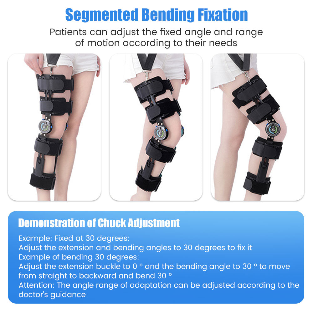 Premium Unloader Knee Brace – Arthritis Pain Relief, Osteoarthritis Support, Adjustable ROM, Post-Surgery Recovery Aid, One Size - PhysioFitLab