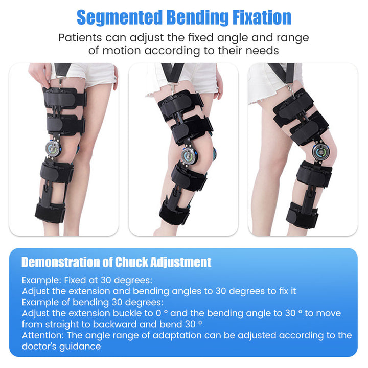 Premium Unloader Knee Brace – Arthritis Pain Relief, Osteoarthritis Support, Adjustable ROM, Post-Surgery Recovery Aid, One Size - PhysioFitLab