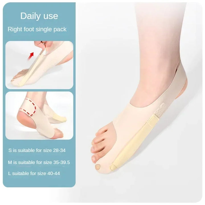 Premium Bunion Corrector Adjustable Orthopedic Socks - Toe Separator for Pain Relief, Hallux Valgus Foot Protector, 