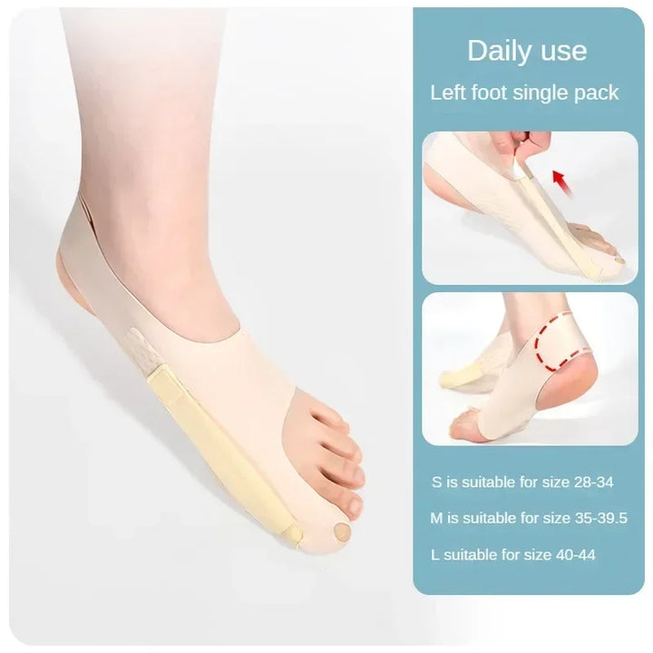 Premium Bunion Corrector Adjustable Orthopedic Socks - Toe Separator for Pain Relief, Hallux Valgus Foot Protector, 