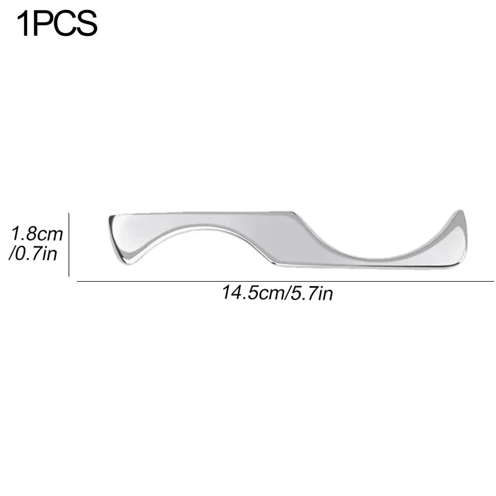 Premium Stainless Steel Gua Sha Scraping Massage Tool - IASTM for Muscle Pain Relief, Soft Tissue Mobilization, and Myofascia