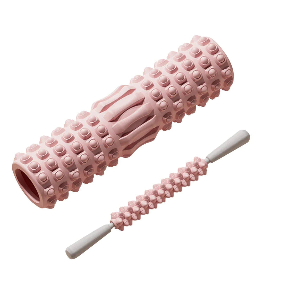 Premium Foam Roller for Muscle Massage – Medium-Density Yoga & Pilates Stretching Tool, Ideal for Back, Legs, Arms, and Hips, Deep Tissue Body Roller for Fitness and Recovery - PhysioFitLab