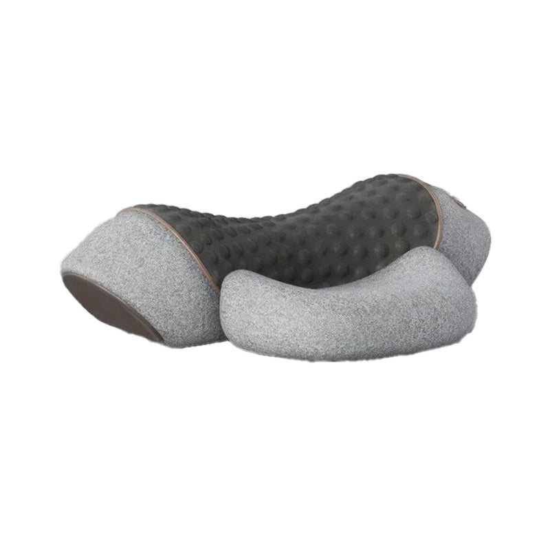 Premium Electric Neck Massager Pillow – Heated & Vibrating Cervical Support, USB Rechargeable, 3 Heat & 3 Vibration Levels for Sleep & Pain Relief - PhysioFitLab