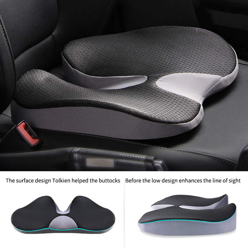 Premium Non-Slip Orthopedic Memory Foam Cushion – Tailbone and Sciatica Pain Relief Seat Cushion for Prostate Comfort