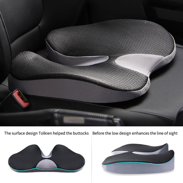 Premium Non-Slip Orthopedic Memory Foam Cushion – Tailbone and Sciatica Pain Relief Seat Cushion for Prostate Comfort