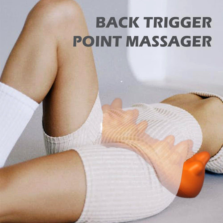 High Quality Sciatica Massager Deep Tissue Tool for Lower Back & Butt - 14 Trigger Points Myofascial Release for Hip, Glute, Pelvic, SI Joint, and Psoas Pain Relief - Compact & Portable - PhysioFitLab