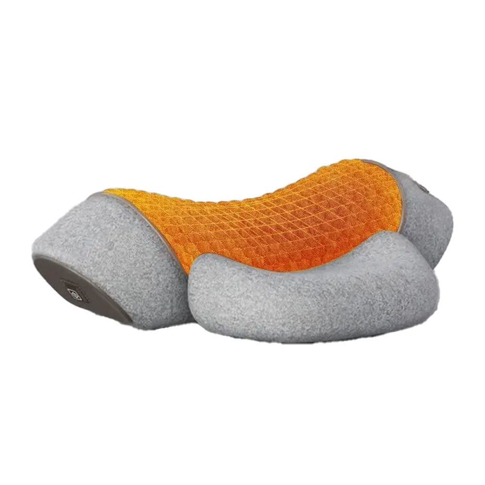 Premium Electric Neck Massager Pillow – Heated & Vibrating Cervical Support, USB Rechargeable, 3 Heat & 3 Vibration Levels for Sleep & Pain Relief - PhysioFitLab
