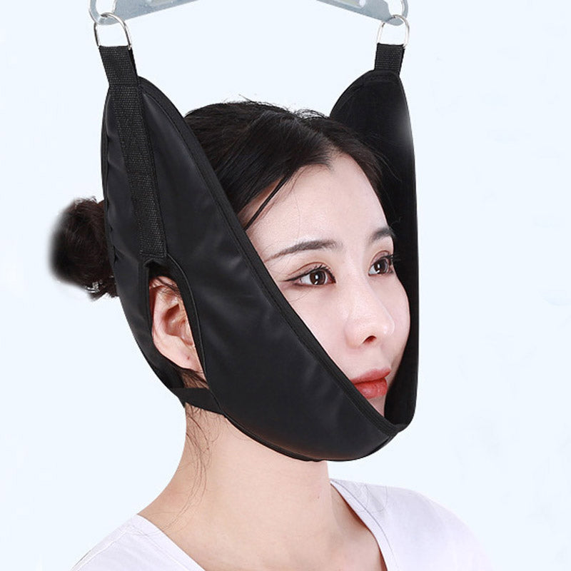High-Quality Cervical Neck Traction Device for Home Use, Over-Door Neck Stretcher Hammock, Pain Relief & Spine Correction Brace for Physical Therapy - PhysioFitLab