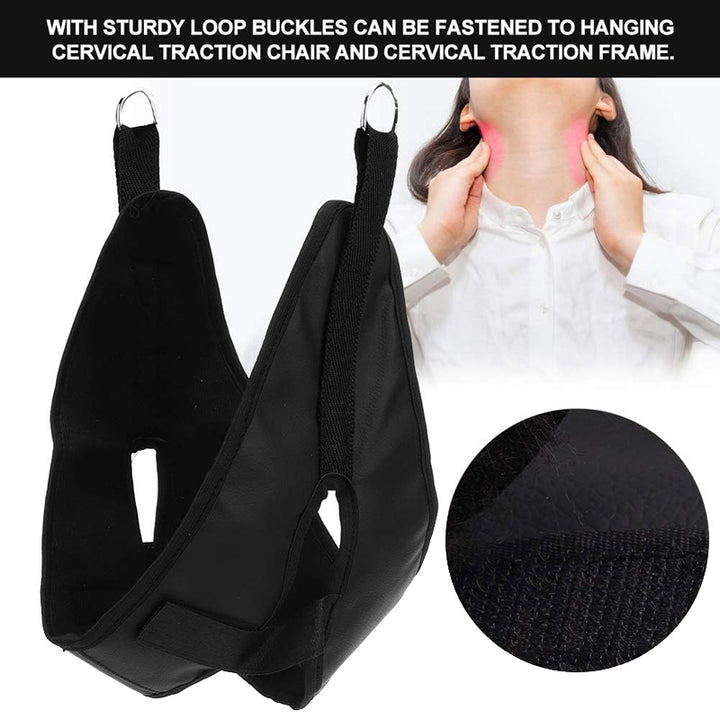 High-Quality Cervical Neck Traction Device for Home Use, Over-Door Neck Stretcher Hammock, Pain Relief & Spine Correction Brace for Physical Therapy - PhysioFitLab