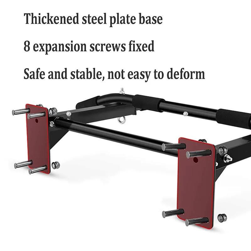 Premium Wall Mounted Pull-Up Bar – Heavy Duty Chin-Up Bar for Home Gym, Horizontal Strength Training, Core & Back Workout 