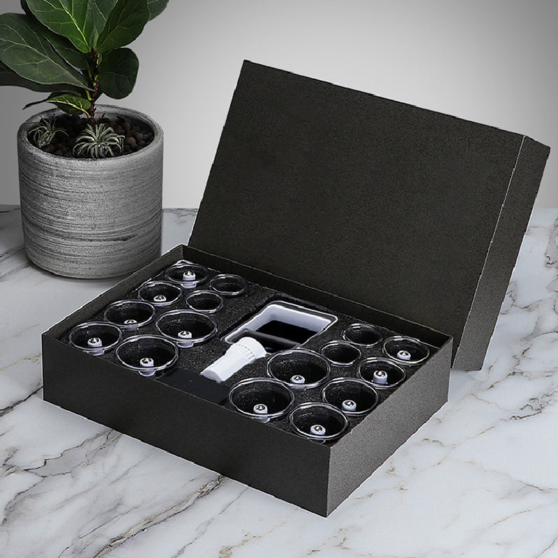 Premium Cupping Therapy Set – Professional Vacuum Suction Cups for Chinese Medicine Physiotherapy, Massage, and Muscle Relaxation, Durable Plastic Jars for Home and Professional Use - PhysioFitLab