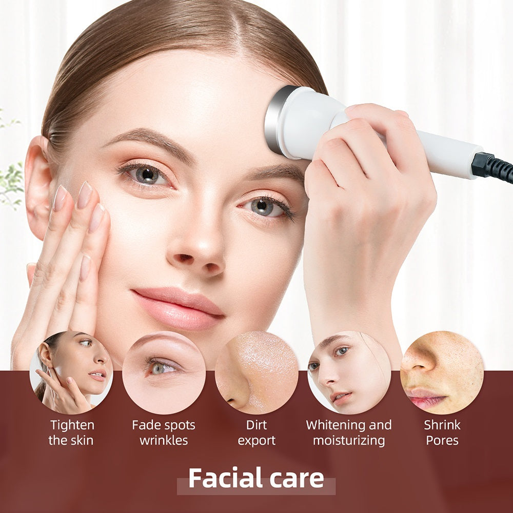 Premium Ultrasound Beauty Machine – High Frequency Face and Eye Massager for Skin Care, Facial Lifting, and SPA-Grade
