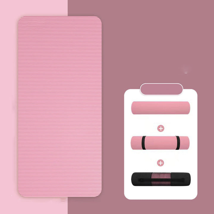 Premium Super Long Yoga Mat – 2M Extra Large High-Density Exercise Mat for Pilates & Fitness – Waterproof, Anti-Skid, 15mm Thickness, with Carry Bag – Ideal for Men & Beginners - PhysioFitLab