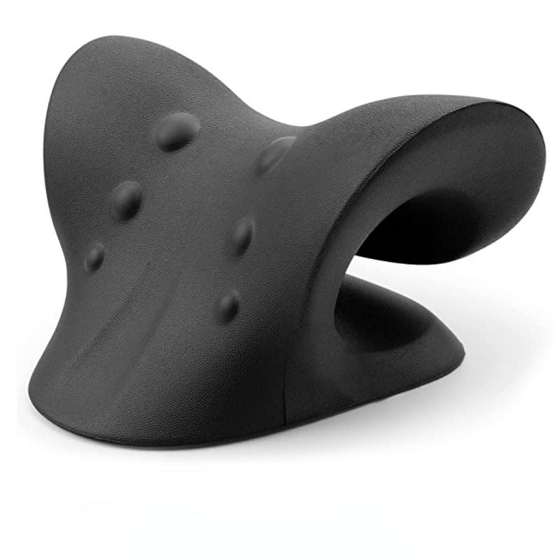 Premium Neck and Shoulder Stretcher Relaxer - Cervical Chiropractic Traction Device, Ergonomic Massage Pillow for Pain Relief and Spine Alignment, Neck Tension & Headache Relief - PhysioFitLab
