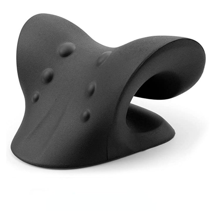Premium Neck and Shoulder Stretcher Relaxer - Cervical Chiropractic Traction Device, Ergonomic Massage Pillow for Pain Relief and Spine Alignment, Neck Tension & Headache Relief - PhysioFitLab