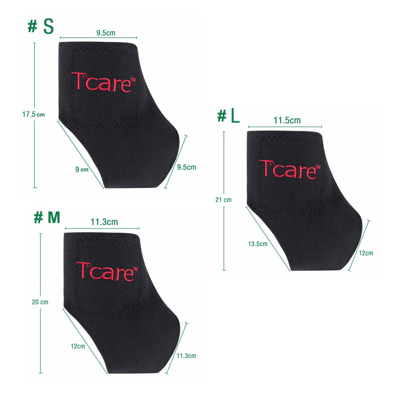 Premium Magnetic Therapy Ankle Brace with Tourmaline, Self-Heating Far Infrared Support, Adjustable Compression, Foot Massager for Pain Relief, Foot Health Care (1 Pair) - PhysioFitLab