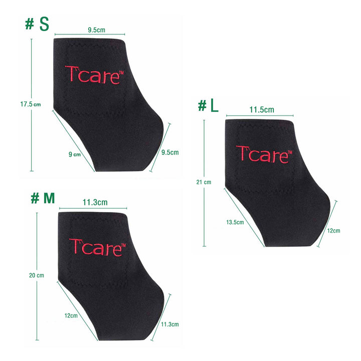 Premium Magnetic Therapy Ankle Brace with Tourmaline, Self-Heating Far Infrared Support, Adjustable Compression, Foot Massager for Pain Relief, Foot Health Care (1 Pair) - PhysioFitLab