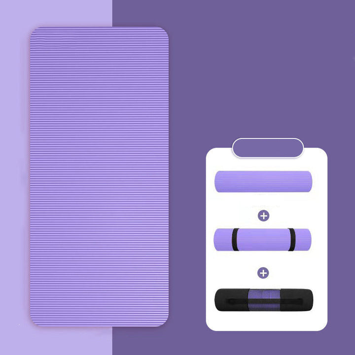 Premium Super Long Yoga Mat – 2M Extra Large High-Density Exercise Mat for Pilates & Fitness – Waterproof, Anti-Skid, 15mm Thickness, with Carry Bag – Ideal for Men & Beginners - PhysioFitLab