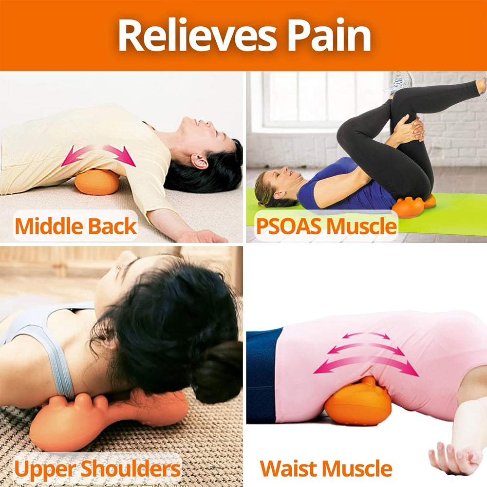 High Quality Sciatica Massager Deep Tissue Tool for Lower Back & Butt - 14 Trigger Points Myofascial Release for Hip, Glute, Pelvic, SI Joint, and Psoas Pain Relief - Compact & Portable - PhysioFitLab