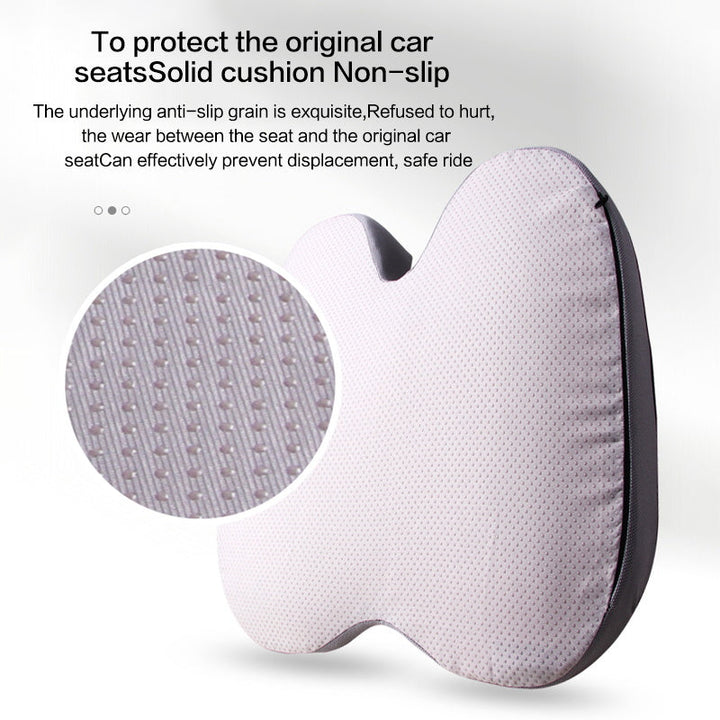 Premium Non-Slip Orthopedic Memory Foam Cushion – Tailbone and Sciatica Pain Relief Seat Cushion for Prostate Comfort