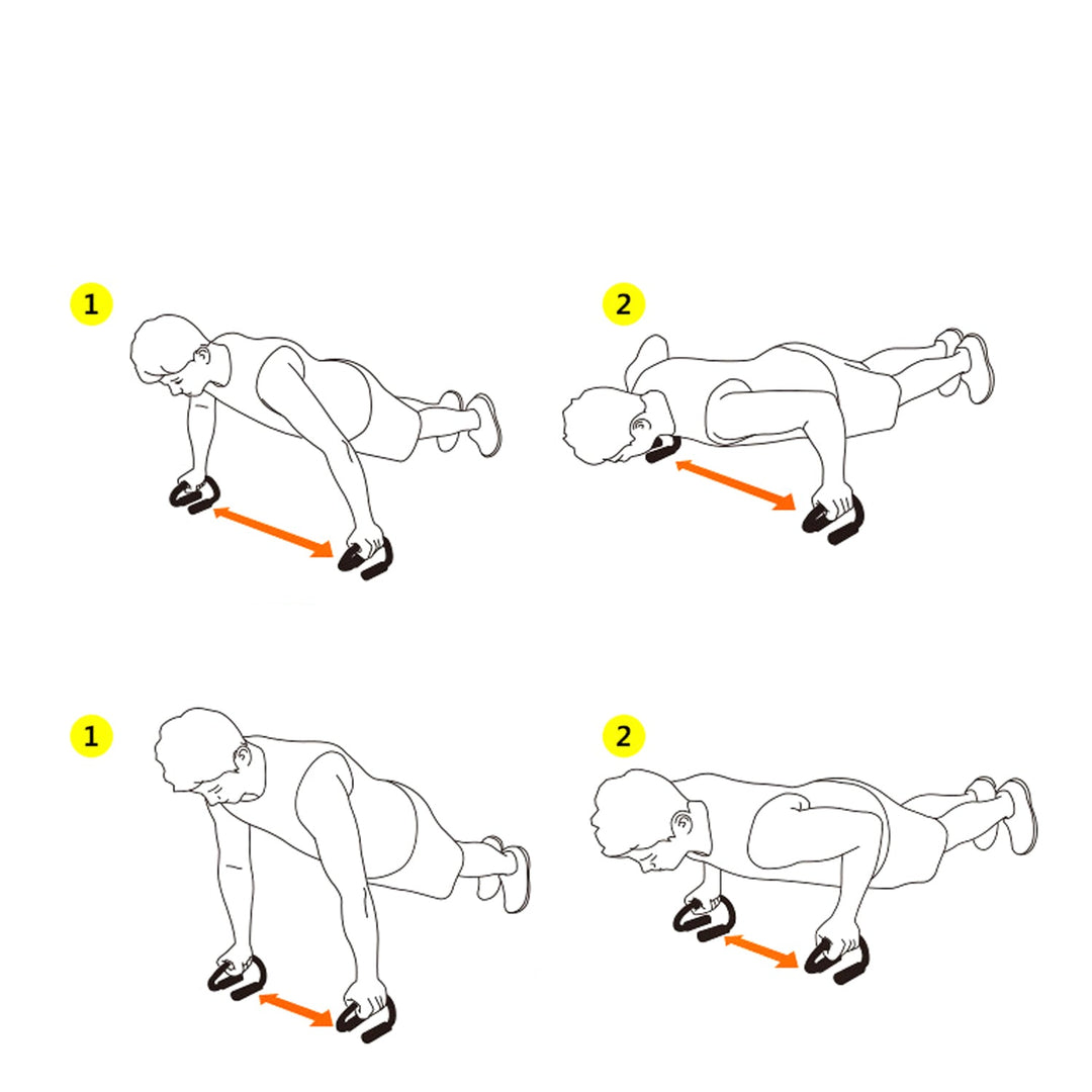 Premium Push-up Support Handles for Strength Training – Portable Exercise Equipment for Home Fitness, Ideal for Floor 