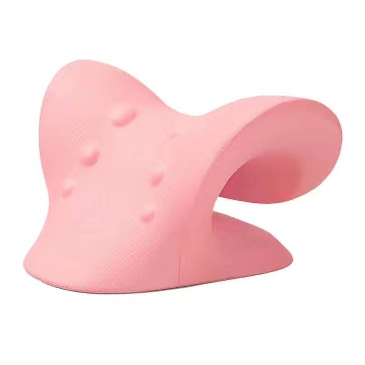 Premium Neck and Shoulder Stretcher Relaxer - Cervical Chiropractic Traction Device, Ergonomic Massage Pillow for Pain Relief and Spine Alignment, Neck Tension & Headache Relief - PhysioFitLab