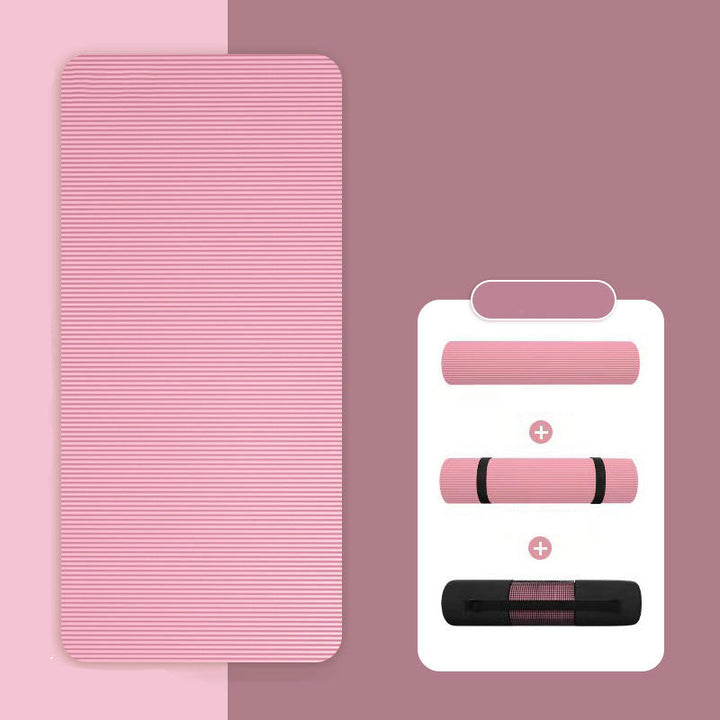 Premium Super Long Yoga Mat – 2M Extra Large High-Density Exercise Mat for Pilates & Fitness – Waterproof, Anti-Skid, 15mm Thickness, with Carry Bag – Ideal for Men & Beginners - PhysioFitLab