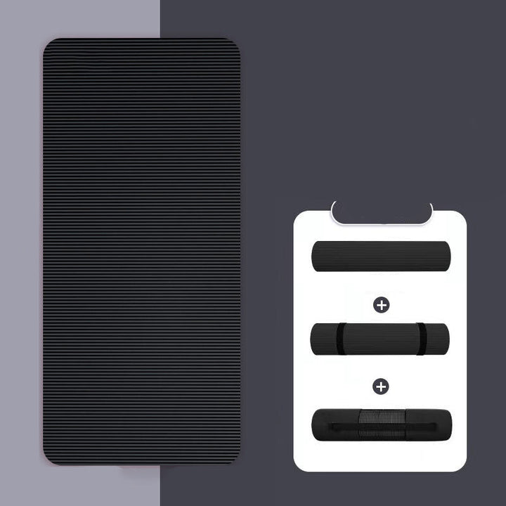 Premium Super Long Yoga Mat – 2M Extra Large High-Density Exercise Mat for Pilates & Fitness – Waterproof, Anti-Skid, 15mm Thickness, with Carry Bag – Ideal for Men & Beginners - PhysioFitLab