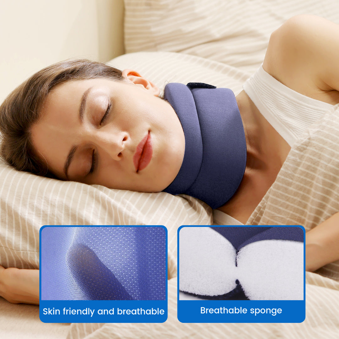 Premium Adjustable Neck Brace Foam Cervical Collar for Pain Relief, Comfortable Support for Home Use and Sleeping, Various Sizes S-XL - PhysioFitLab